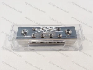 Sky High Car Audio (2) 1/0 gauge to (8) 8 ga Distribution Block Car Audio Distro - Picture 1 of 3