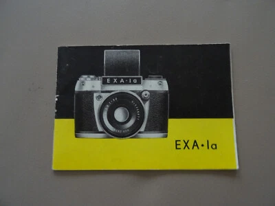 Exa 1a Handbuch, Gebrauchsanweisung - Bild 1 von 3