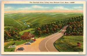 Postal Massachusetts Deerfield River Valley de Mohawk Trail - Imagen 1 de 2