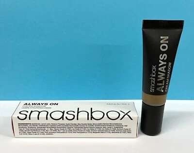 Smashbox Always On Cream Shadow Travel Size 0.34floz/10ml NIB - OLIVE color - Image 1 of 3
