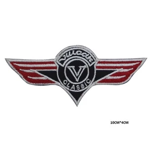 Parche bordado para planchar/coser Vulcan Classic Kawasi para ropa - Imagen 1 de 1