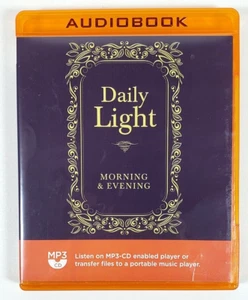 Daily Light Morning & Evening Devotional CD Audiobook 15 hours Christian - Imagen 1 de 6