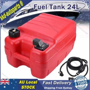 24L for Yamaha Marine Boat Fuel Tank Outboard Fuel Tank with Connector - Picture 1 of 12