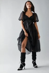 Free People Hailey Sheer Tulle Dress-6-$168-A700 - Picture 1 of 2