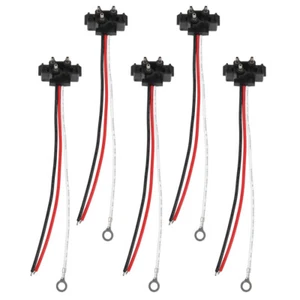5 Stück Rückleuchten Kabelbaum Anhänger Licht Stecker 3-adrig Pigtail Verbinder Kabel - Bild 1 von 12