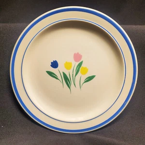 Freda von Fine China of China 7" Tulpe Salatteller Muster # NS8KI 8er Set - Bild 1 von 9