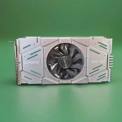 CORN GTX750 Graphic Card 1GB 128 Bit DDR5 DirectX12  GPU PCI Express3 Not Tested - Image 1 of 4