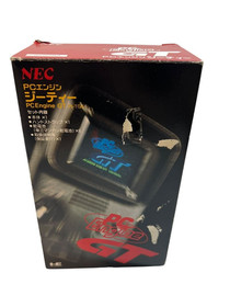 PC Engine GT NEC PCE Portable Game Console Set Japan Model