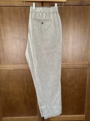 Pantalones cortos Banana Republic para hombre mezcla de lino/algodón - talla 36x32 Foto 1 de 4