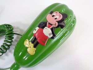 Rare Vintage Mickey Mouse Pickle Phone ( Untested ) - Foto 1 di 14