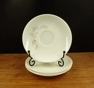 3 Pyrex Family Flair Blau Weizen Untertassen 6 Zoll - Bild 1 von 12