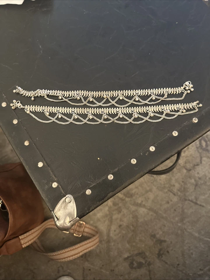 Conjunto de 2 pulseiras de tornozelo sem embalagem - Imagem 1 de 1