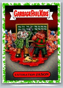 2019 Garbage Pail Kids Oh, The Horror-ible #5b Estimation Jason Green Parallel - Bild 1 von 2