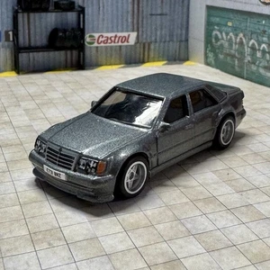 Hot Wheels Mercedes Benz 500E Custom Wheelswap Real Riders - Picture 1 of 5