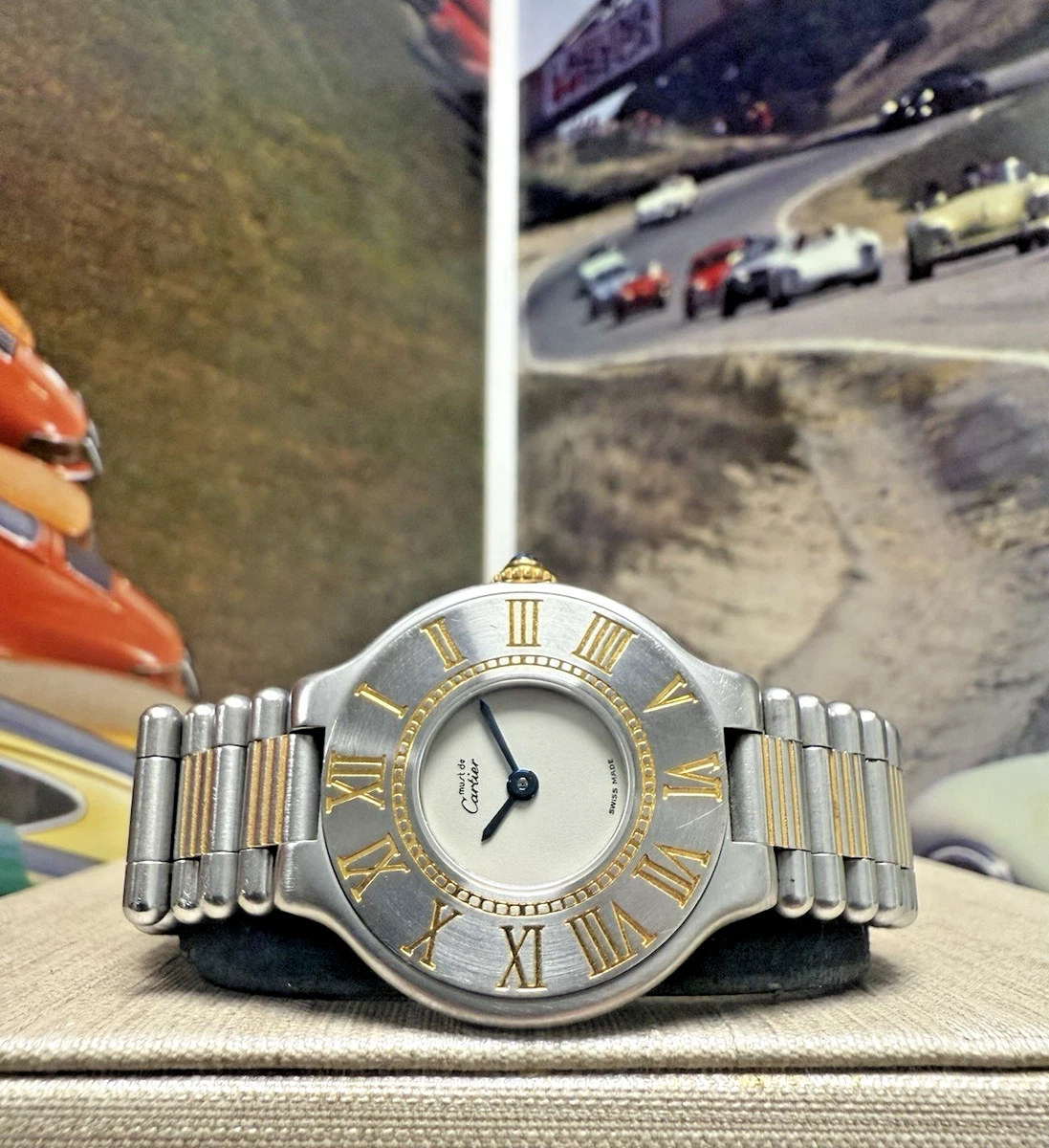 Must de Cartier 21 Stainless Steel Band Wristwatches for sale | eBay