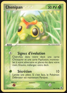 Carte Pokémon Chenipan 56/112   Rouge Feu & Vert Feuille Français - Picture 1 of 2