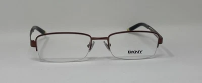 Anteojos DKNY DY5631 1192 marrón cobre media llanta. Talla 52-18-135 Nuevo Auténtico  Foto 1 de 3