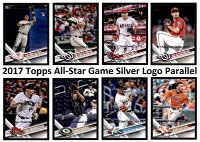 2017 Topps All-Star Game Silver Logo Parallel 501-700 * Set Break ** Pick a Card - Image 1 of 2