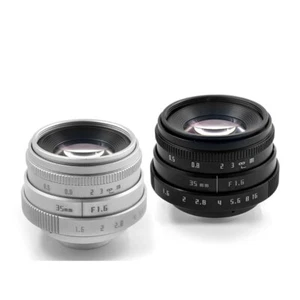 Micro single lens 35mm manual focus F1.6 large aperture blur portrait C port - Picture 1 of 10
