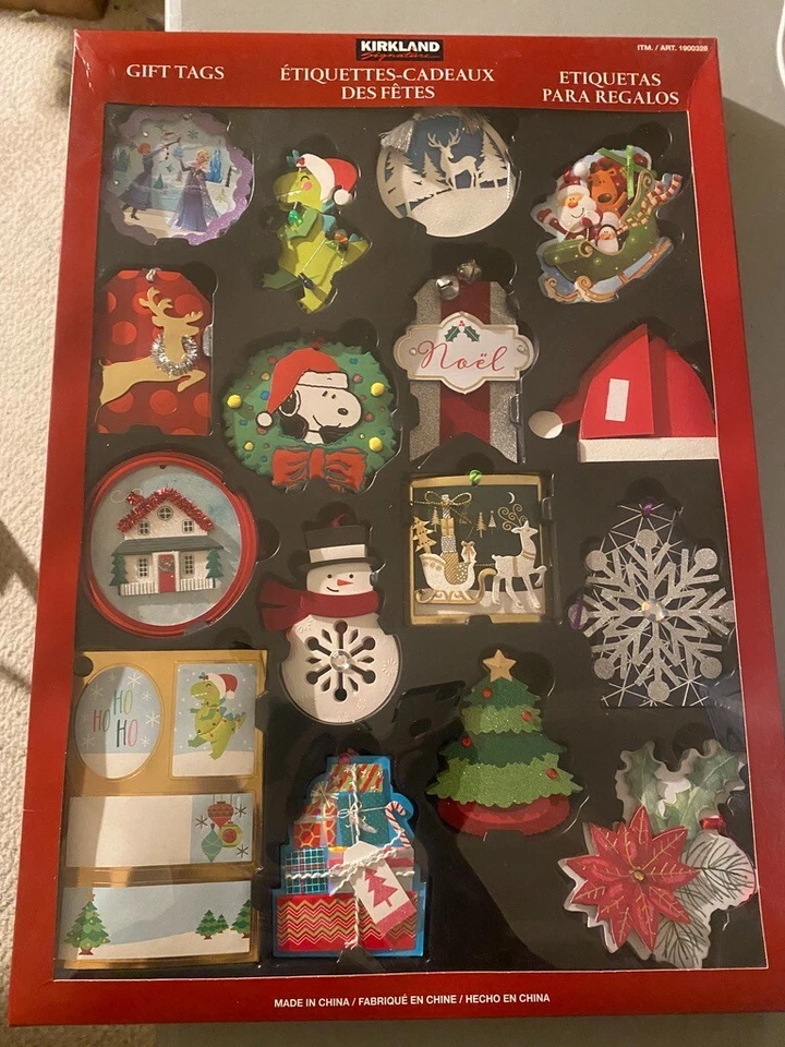 Kirkland Signature 60 Handmade 3d Holiday Gift Tags …