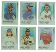 2020 Topps Allen Ginter Silver Portrait Hot Box Foil Complete Your Set You Pick