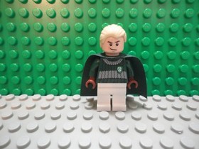 Lego mini figure Harry Potter Quidditch Draco Malfoy 4737