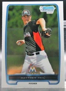 Matthew Neil (Marlins) - 2012 Bowman Chrome #BCP219