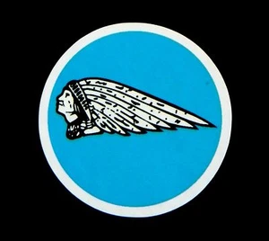 Indian Mini Magneto Cover Decal 50 cc "late model" MM5A M5A JC5A MT5A - Picture 1 of 1