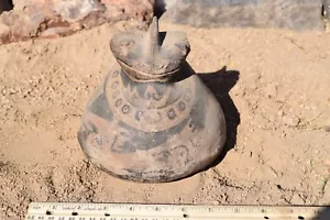 Kayenta Anasazi rattesnake sidewinder effigy olla precolumbian aaca - Picture 1 of 6