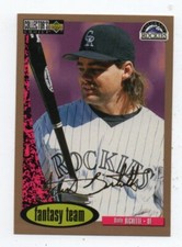 dante bichette rockies collectors choice gold signature 1995 278 card