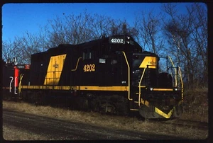 Original Rail Slide - OVRL Railink 4202 Hamilton ON 12-27-1997 - Picture 1 of 1