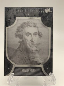 Thomas Paine Die Bar Stücke der Vergangenheit Historische Amerikaner DRUCKTELLER! 1/1 - Bild 1 von 2