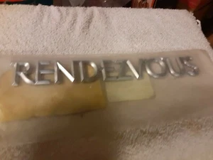 2004 - 2006 Buick Rendezvous Liftgate Tailgate Hatch-Emblem  10339081 OEM - Picture 1 of 6