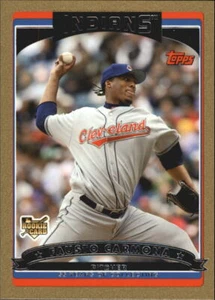 2006 Topps Update Gold #157 Fausto Carmona Rookie Indians /2006 - Picture 1 of 2
