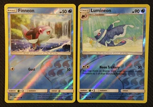 Pokemon Cards Finneon 39 Lumineon 40/236 Reverse Holo Unified Minds NM/M - Picture 1 of 1