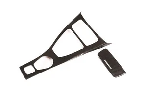 ABS Carbon Fiber Center Console Gear Panel Trim Cover For BMW 3 Series 2007-2012 - Picture 1 of 11