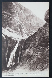 Carte postale ancienne 1915 SIXT - Le Pas de Salles et sa Cascade - Picture 1 of 1