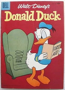 DONALD DUCK #52 VF Comic 1957 ~ "Lost Peg-Leg Mine" by CARL BARKS - Picture 1 of 5