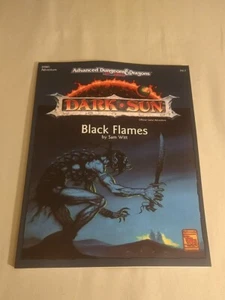 Dungeons and Dragons Reimpresión de Dark Sun Black Flames - Imagen 1 de 14