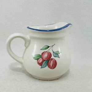 Pfaltzgraff Usa Summer Garden Creamer Pitcher Fruit Flower Milk Honey Syrup Jug - Picture 1 of 10