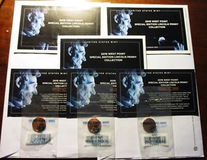 2019W WEST POINT SPECIAL EDITION LINCOLN PENNY. PROOF-REVERSE PROOF & UNC. - Picture 1 of 4