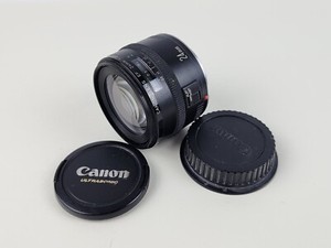 Canon EF 24mm F/2.8 Wide Angle Prime Lens w/caps Nice Condition as shown
