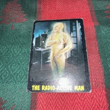 The Outer Limits (TV) Vintage 1964 Bubbles Inc. (Topps) #2 "Radio Active Man"VG
