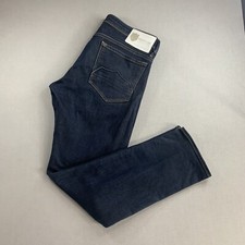 883 Police Brade Jeans Size 36” W 31” L Straight Blue Denim 100% Cotton Men's