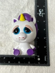 Fiesty Pets 4” Vinyl Unicorn Glenda Glitterpoop  - Picture 1 of 5