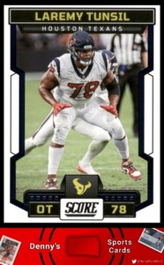 2023 Score #6 Laremy Tunsil Houston Texans Football Card