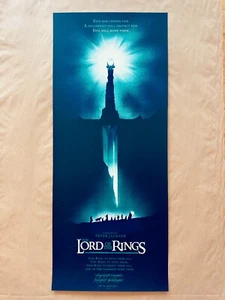 Olly Moss LORD OF THE RINGS Mondo Movie Poster Reg#/580 2012 LOTR Art Print RARE - Picture 1 of 4