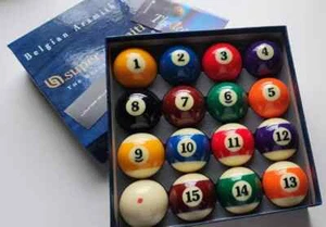 Aramith Super Pro Ball Set BBSAP - Professional Pool Ball Set, FREE SHIPPING! - Picture 1 of 3