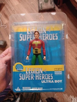 Figura de acción Legion of Superheroes 2003 sin usar, en caja 6" Ultra Boy DC Direct Foto 1 de 3