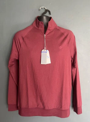 Southern Tide Sweater Heather Black Cherry North Pole 1/4 QZip Men’s Small $120 - Image 1 of 4